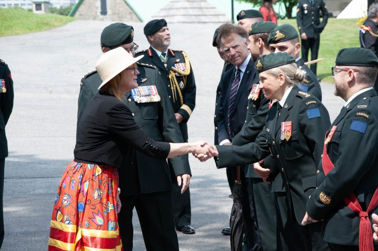 Intronisation au Royal 22e Régiment 20240725 intronisation r22r (2)