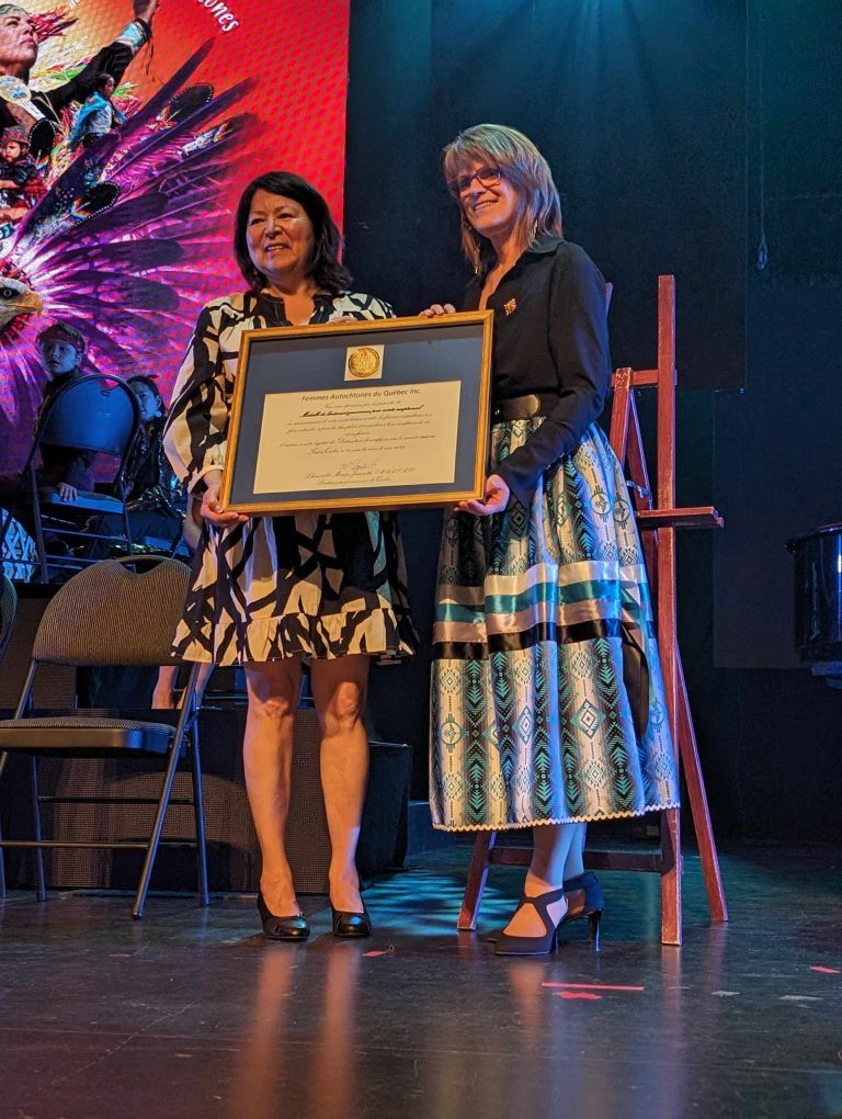 La réconciliation en action Soirée gala reconnaissance de Femmes autochtones du Québec (16 mai 2024)